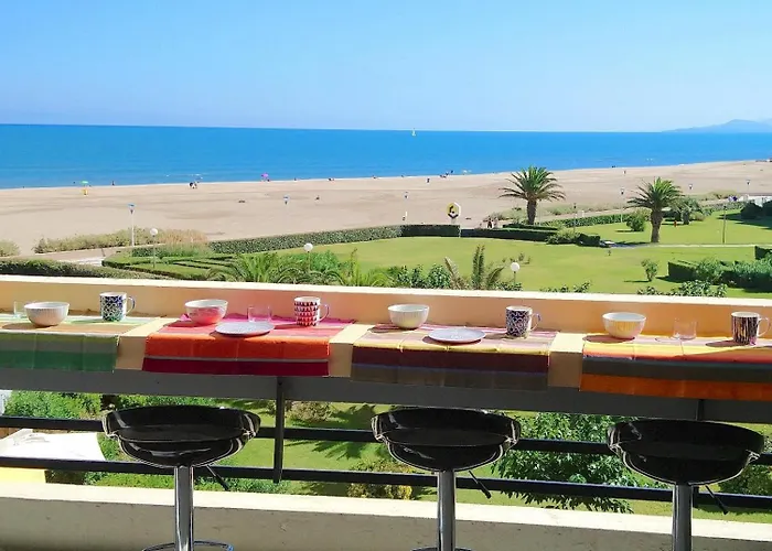 T3 Climatise, Face De Sud, Double Parking, Wifi, Linge Et Menage Inclus * Canet-en-Roussillon